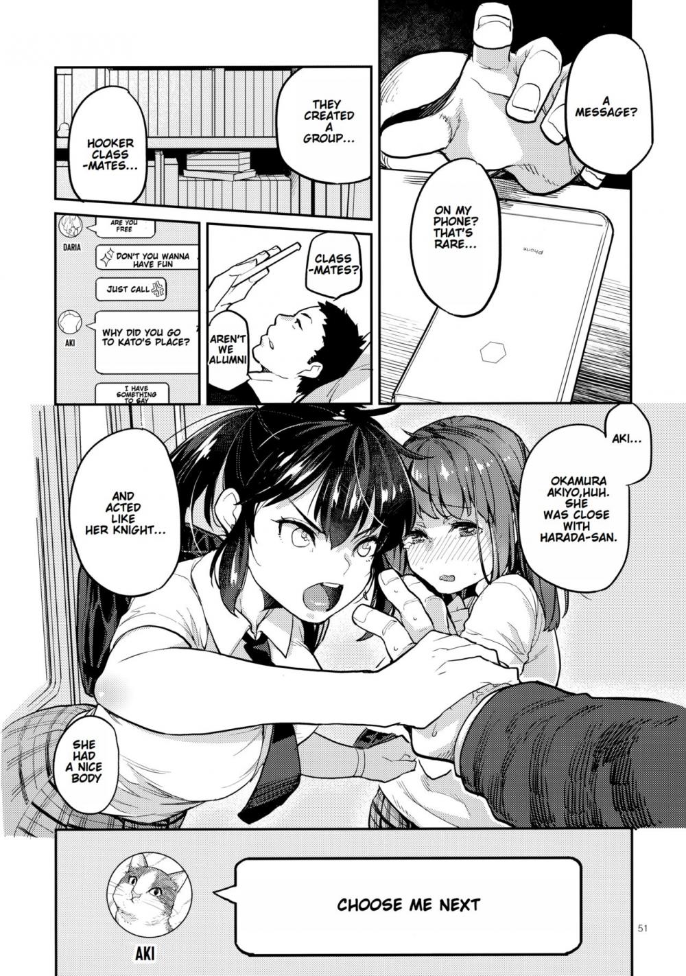 Hentai Manga Comic-Hooker Classmates 1-Read-50